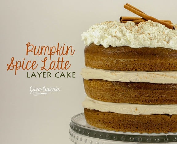 Pumpkin Spice Latte Layer Cake