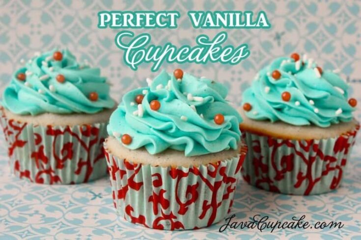 Perfect Vanilla Cupcakes