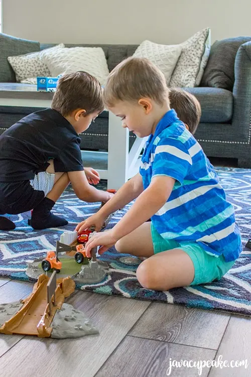 Reward your kids who do their chores by letting them pick out their favorite Disney-Pixar Cars toys at Walmart and a Cars 3 Play Date! | The JavaCupcake Blog https://javacupcake.com #Cars3AtWalmart #ad @Walmart @Mattel